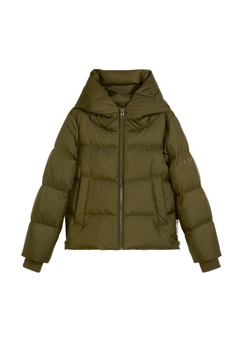 Damen Puffer-Daunenjacke