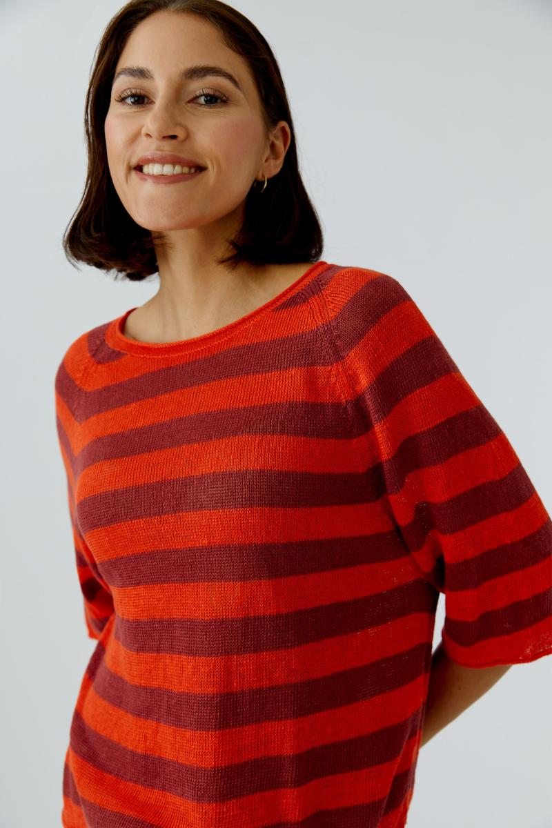Damen Leinen-Pullover