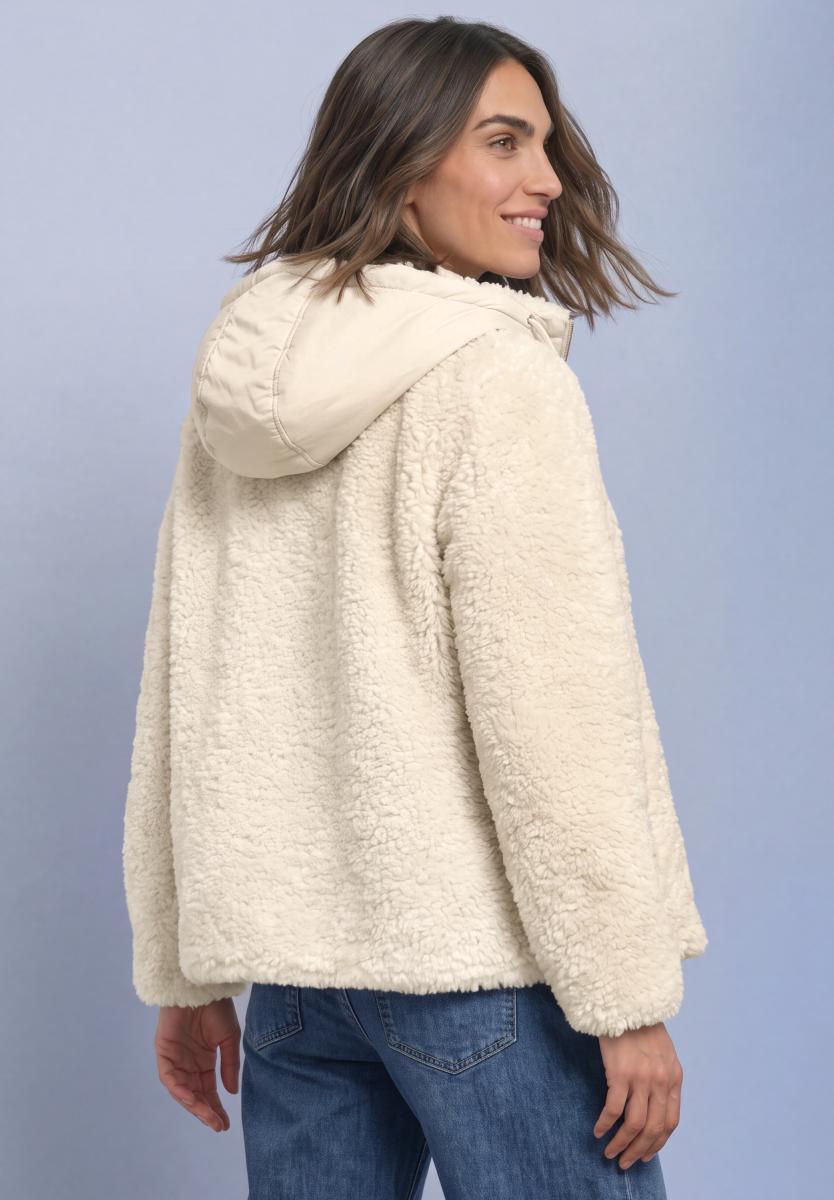 Damen Teddy-Jacke