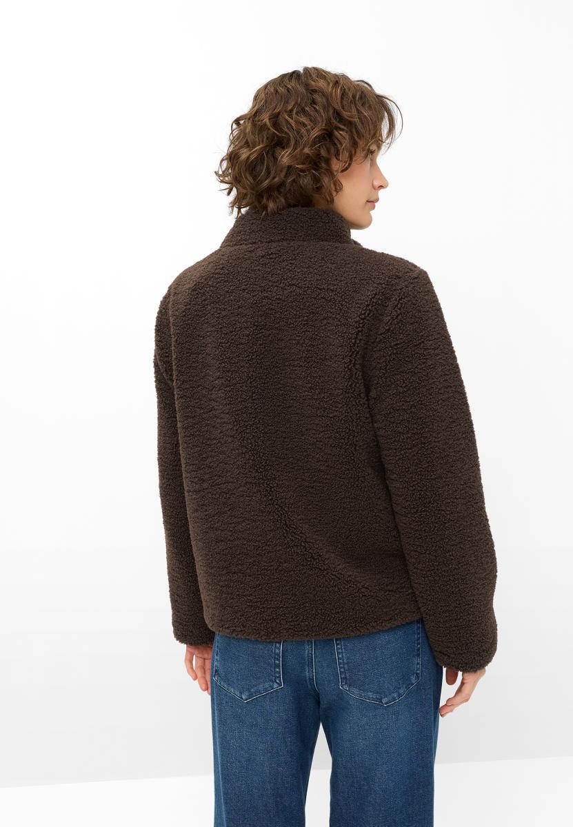 Damen Webpelzjacke
