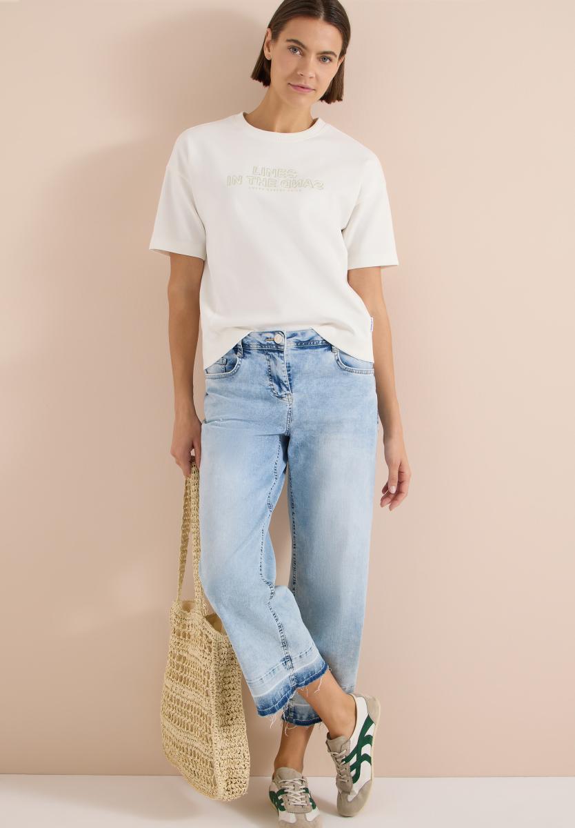 Damen Kurzarm-Sweatshirt