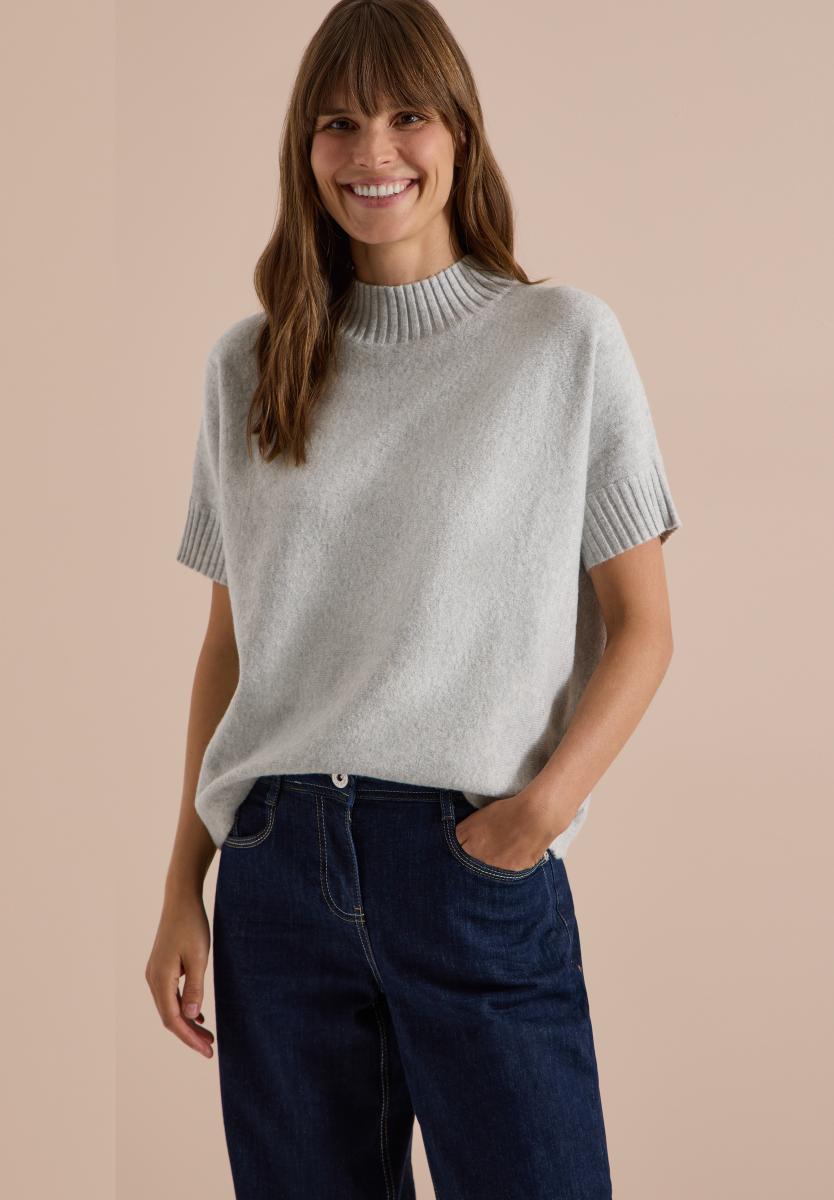 Damen Dolman Pullover mit Turtle Neck