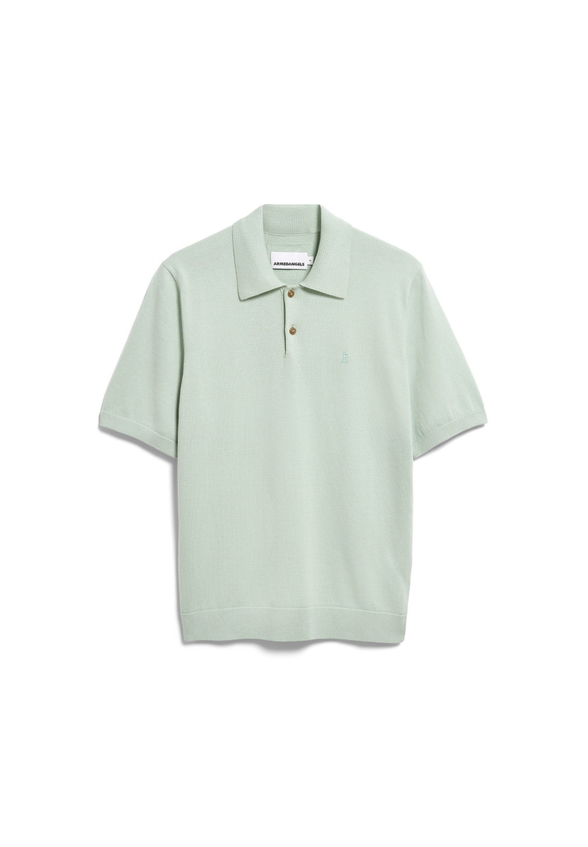 Herren Strick-Poloshirt