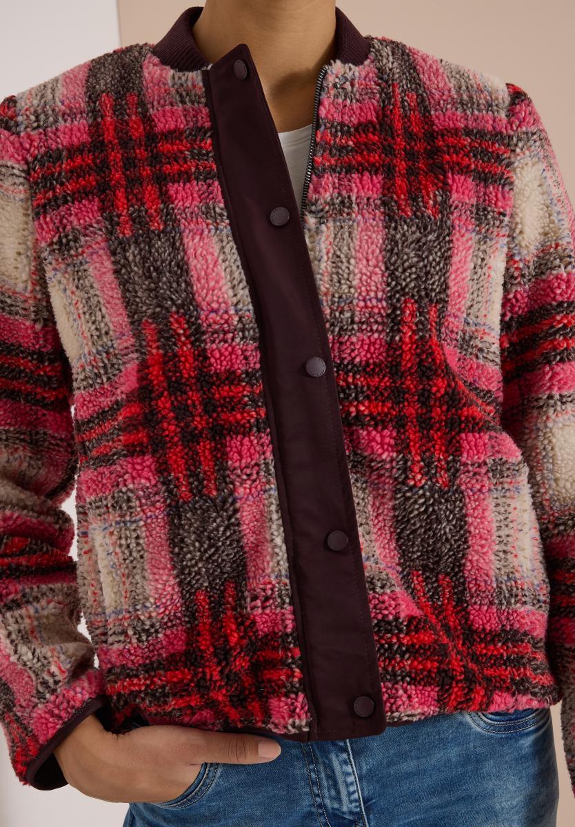 Damen Teddy-Blouson