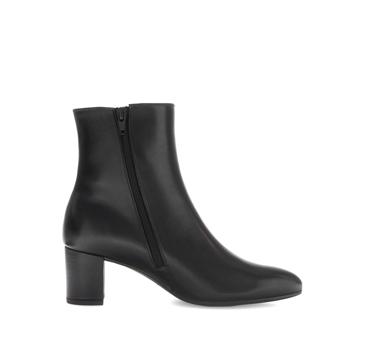 Damen Stiefeletten Glattleder