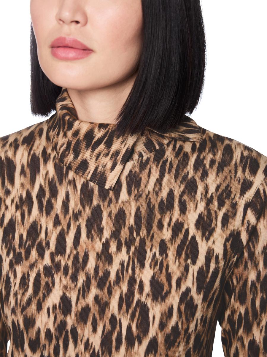 Damen Leo-Langarmshirt mit Rollkragen