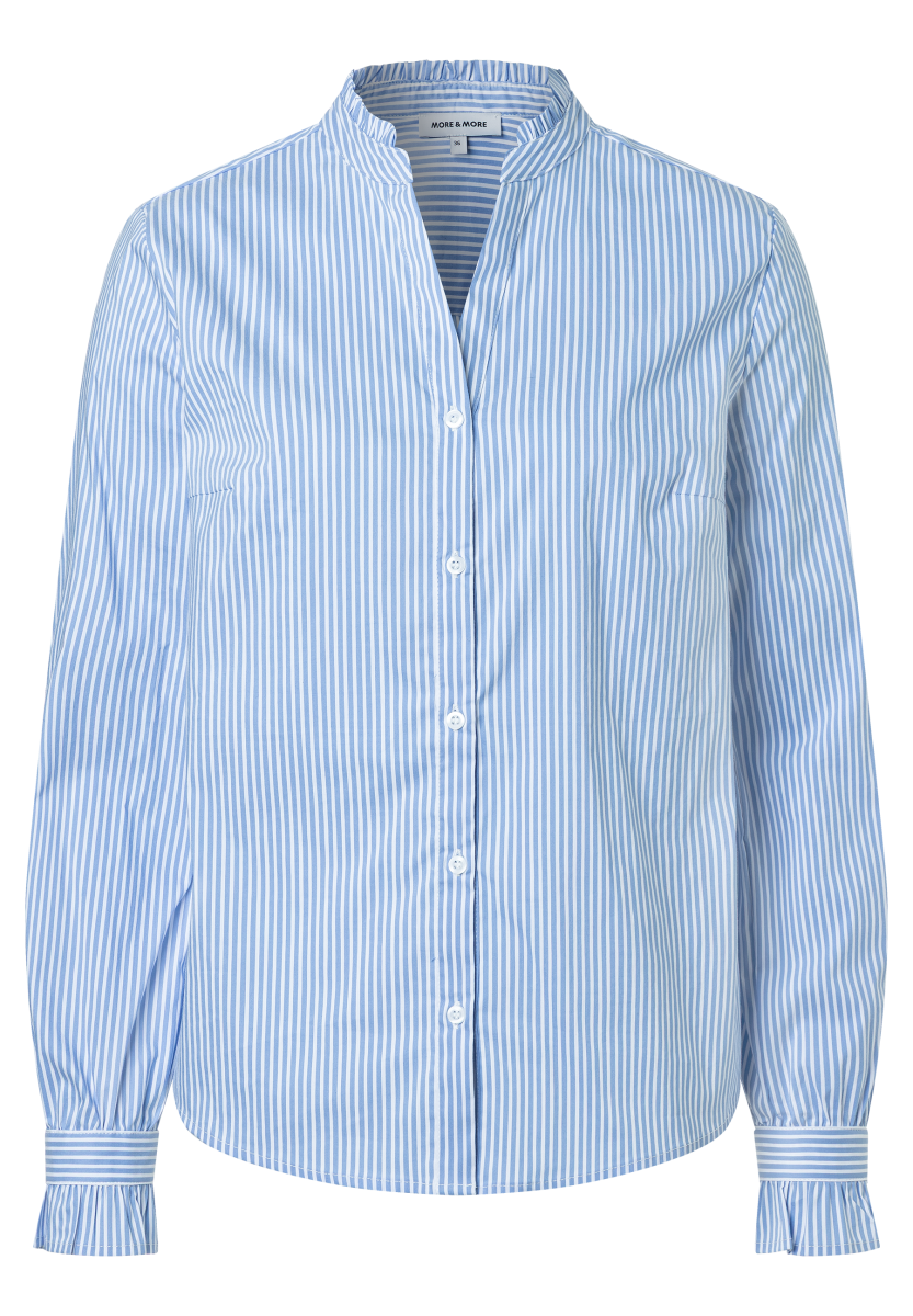 Hemdbluse mit Streifen