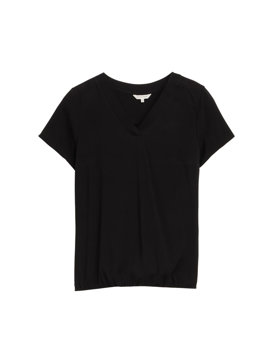 Curvy Bluse aus Viskose