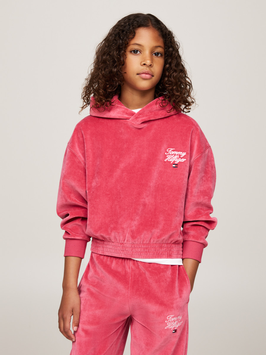 Mädchen Hoody aus Samt