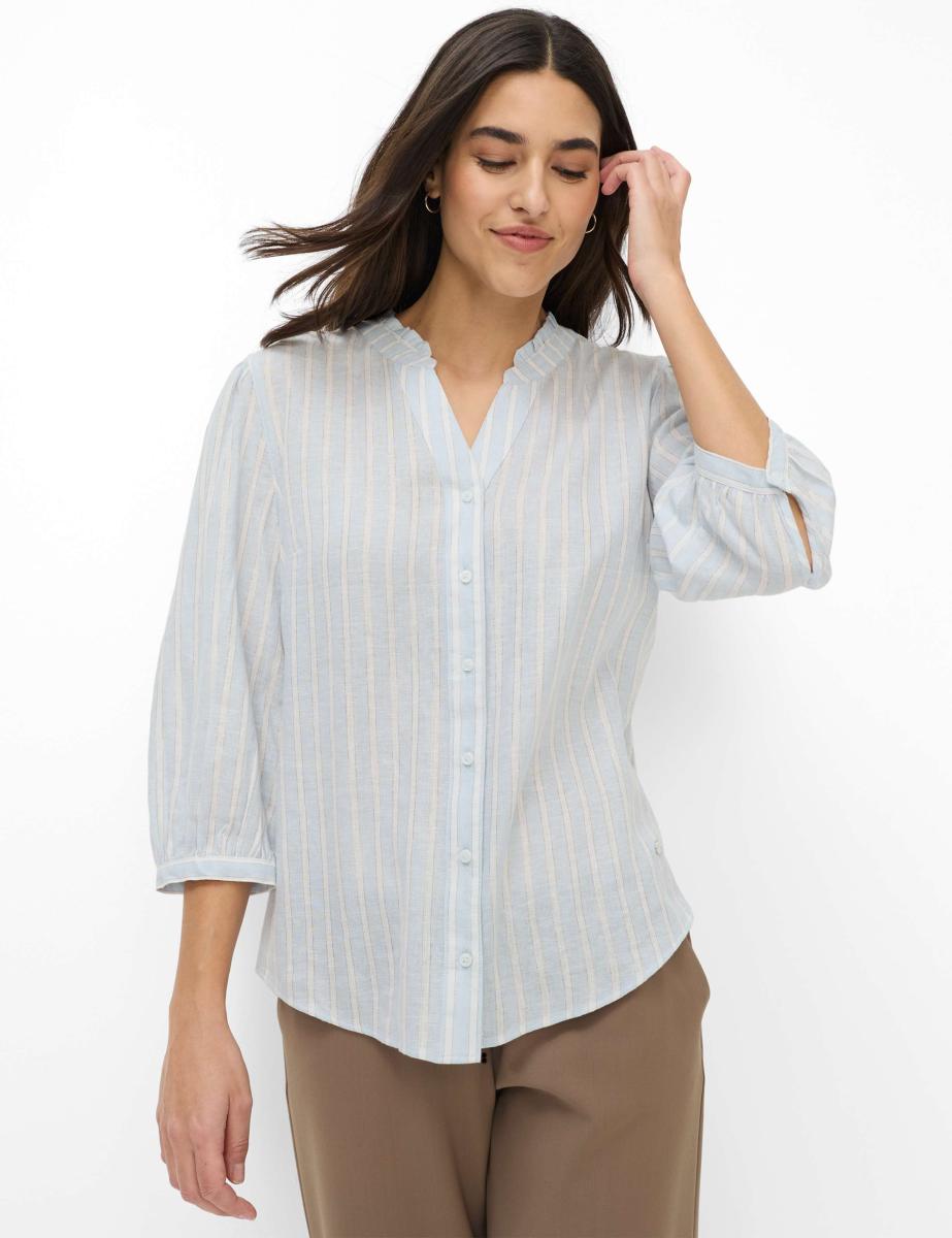 Leinenbluse VIOLET