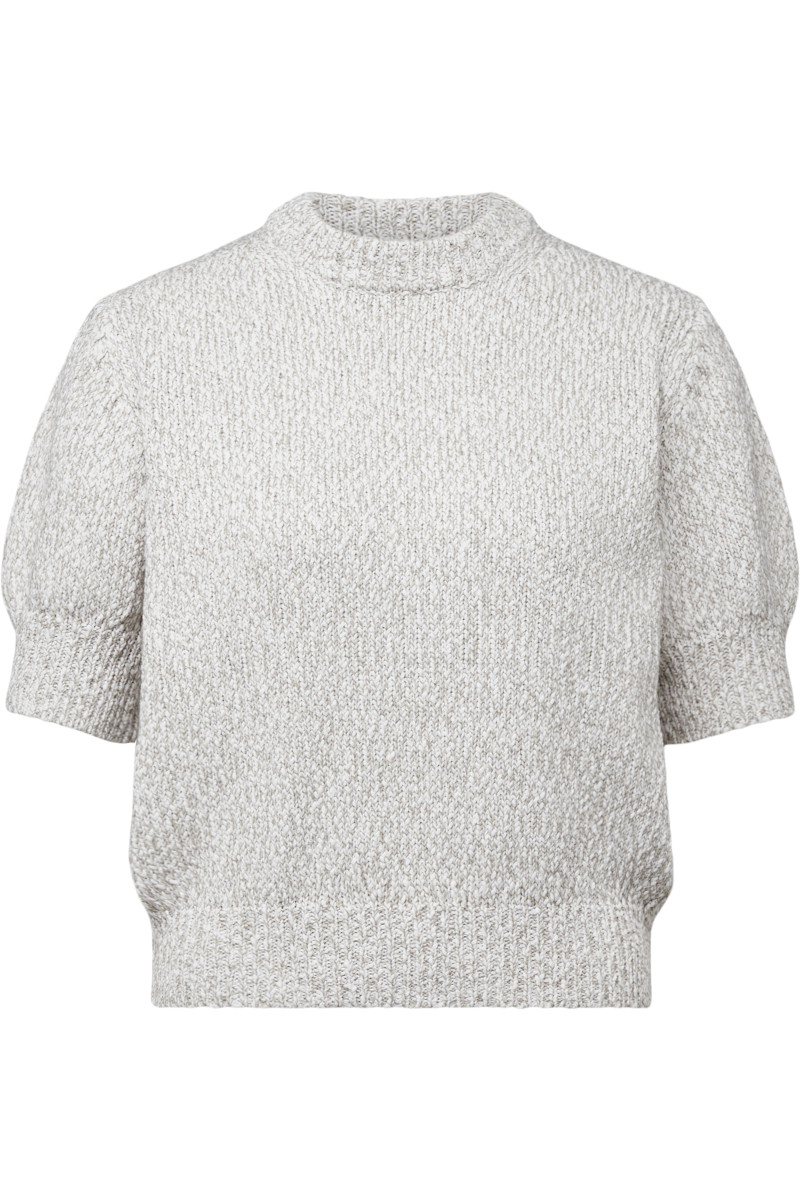 Damen Kurzarm-Pullover SANIDY
