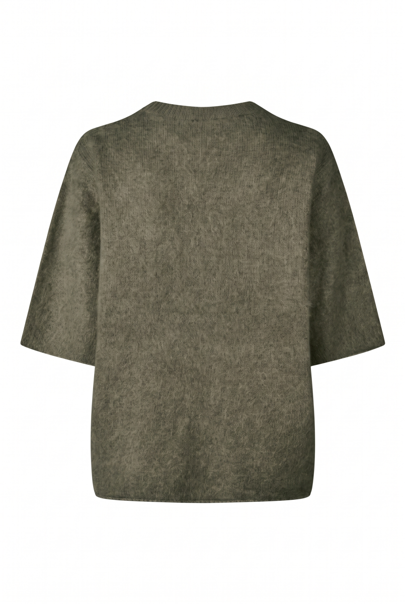 Damen Kurzarm-Pullover