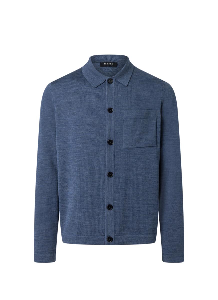 Herren Strick-Overshirt