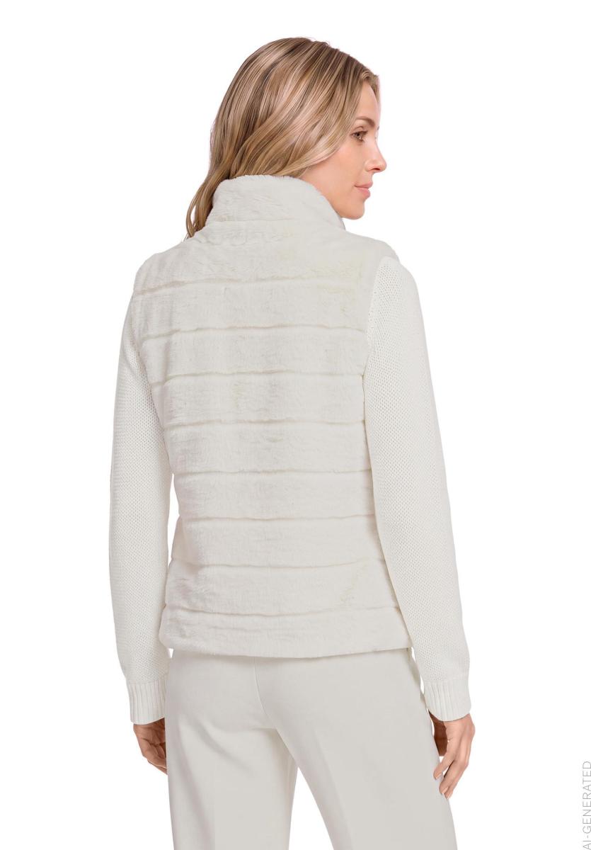 Damen Teddy-Weste