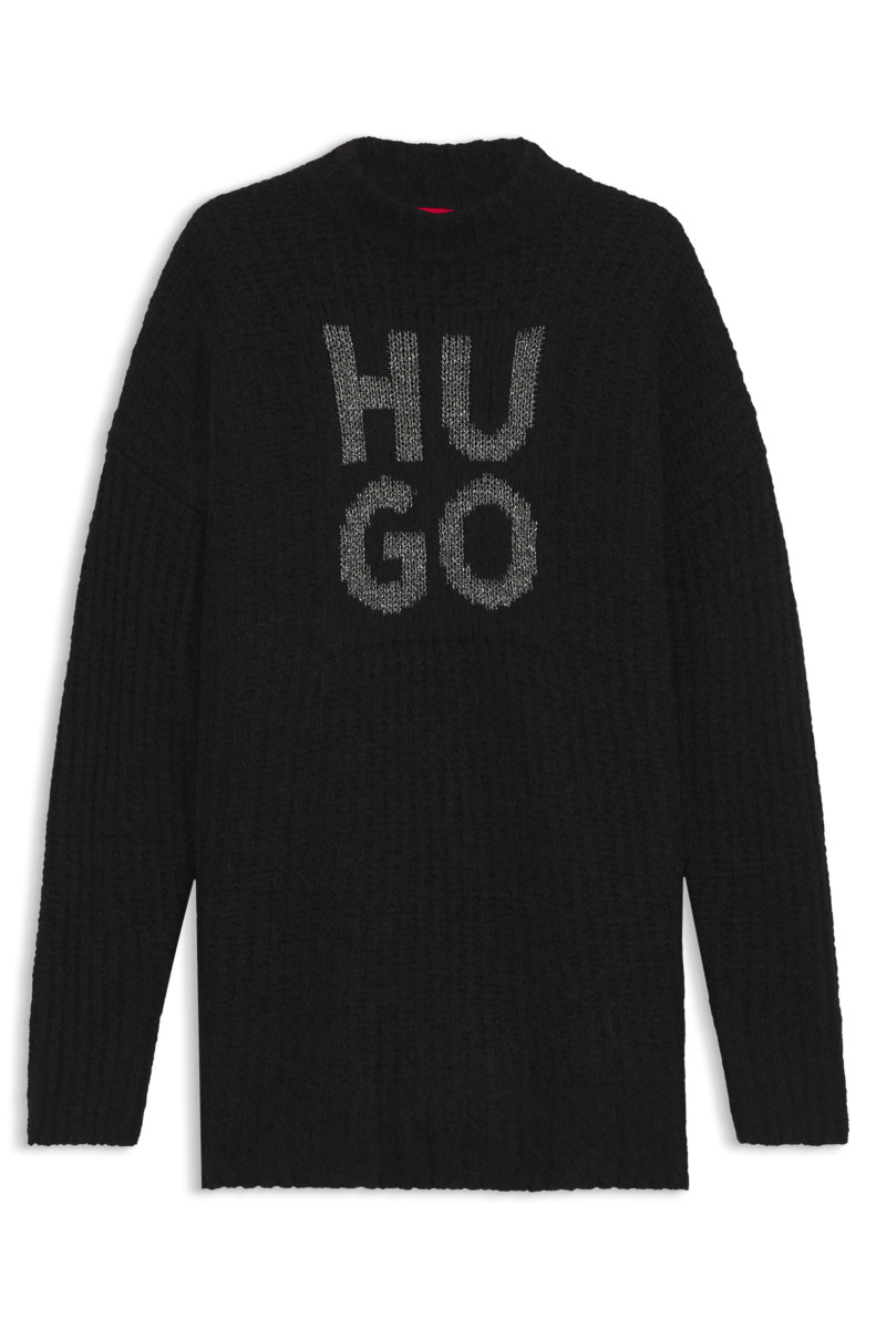 Damen Strickpullover Sloguis