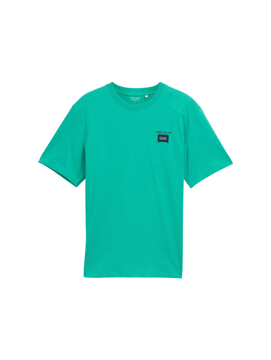Herren T-Shirt in Melange-Optik