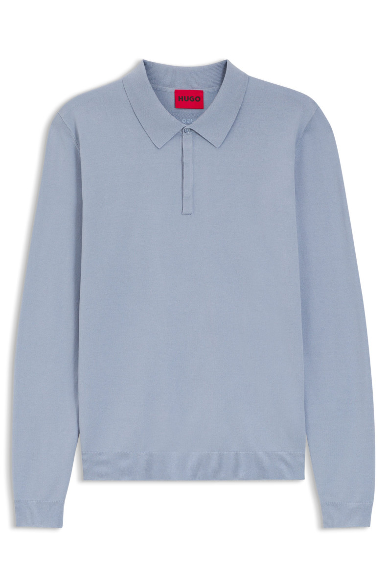 Herren Poloshirt Langarm