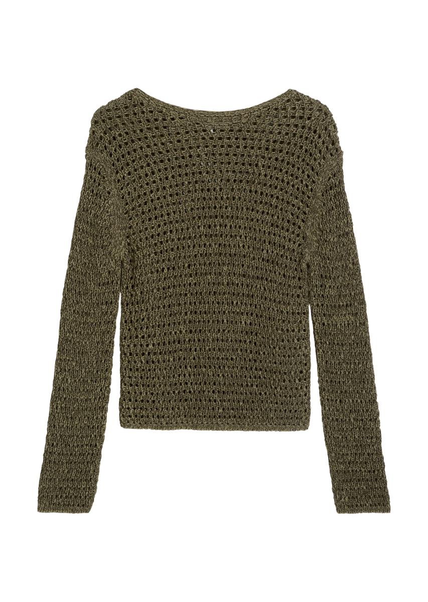 Damen Netzpullover