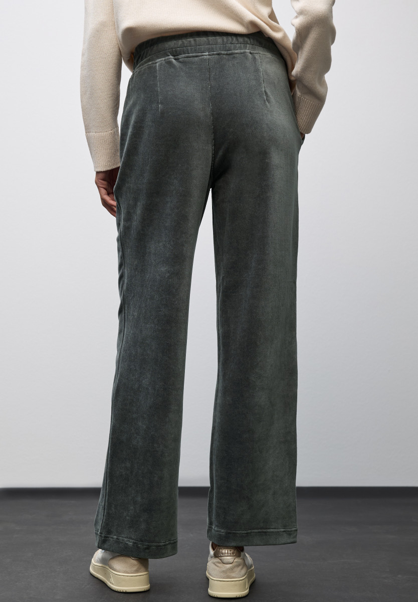 Damen Cordhose Straight Leg