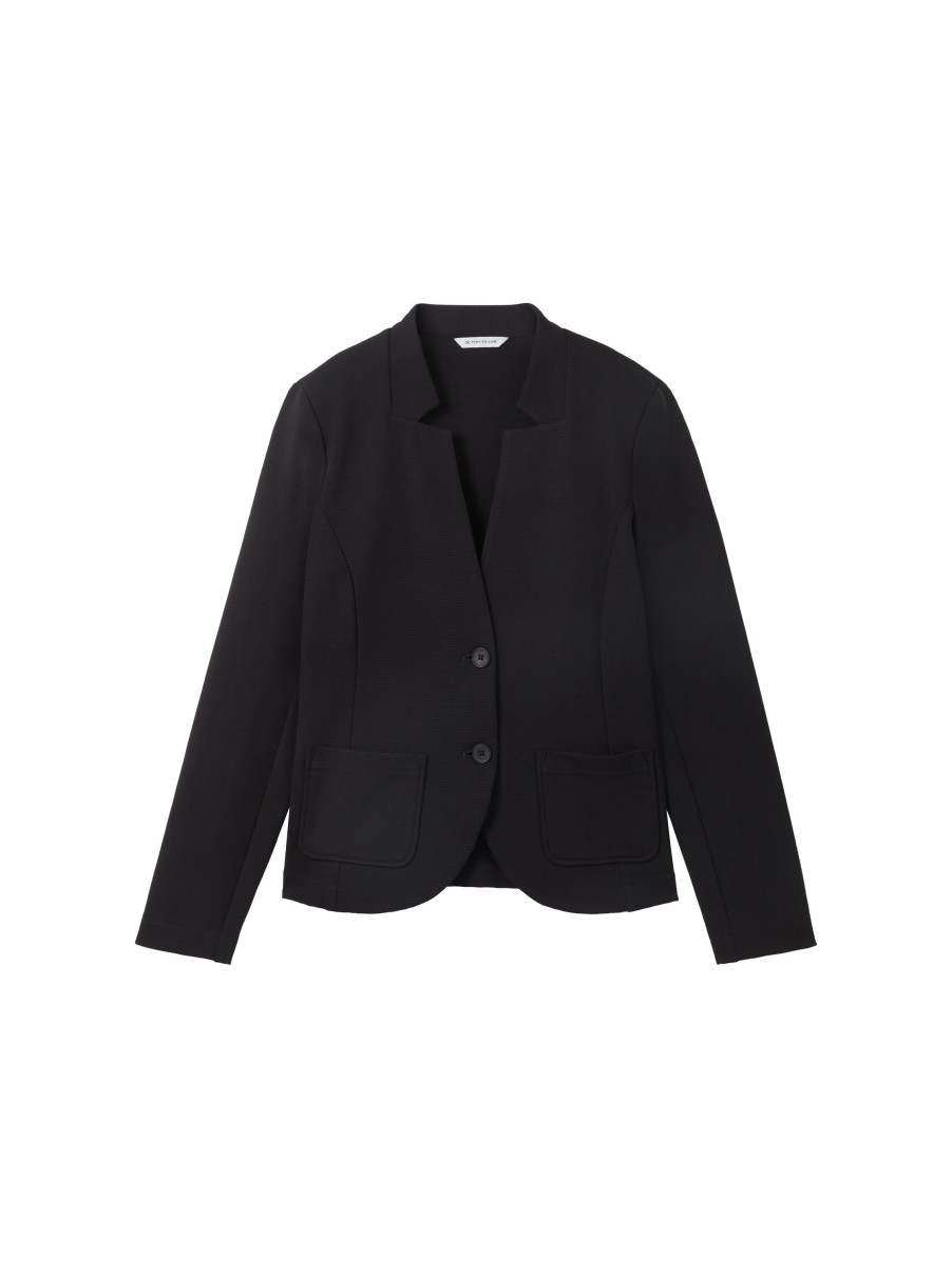 Blazer mit Ottomann Struktur