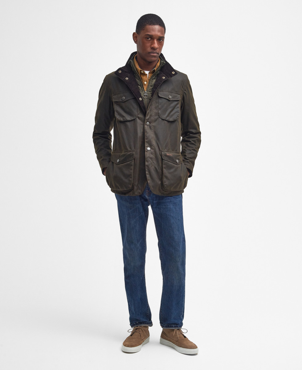 Herren Wachsjacke Ogston
