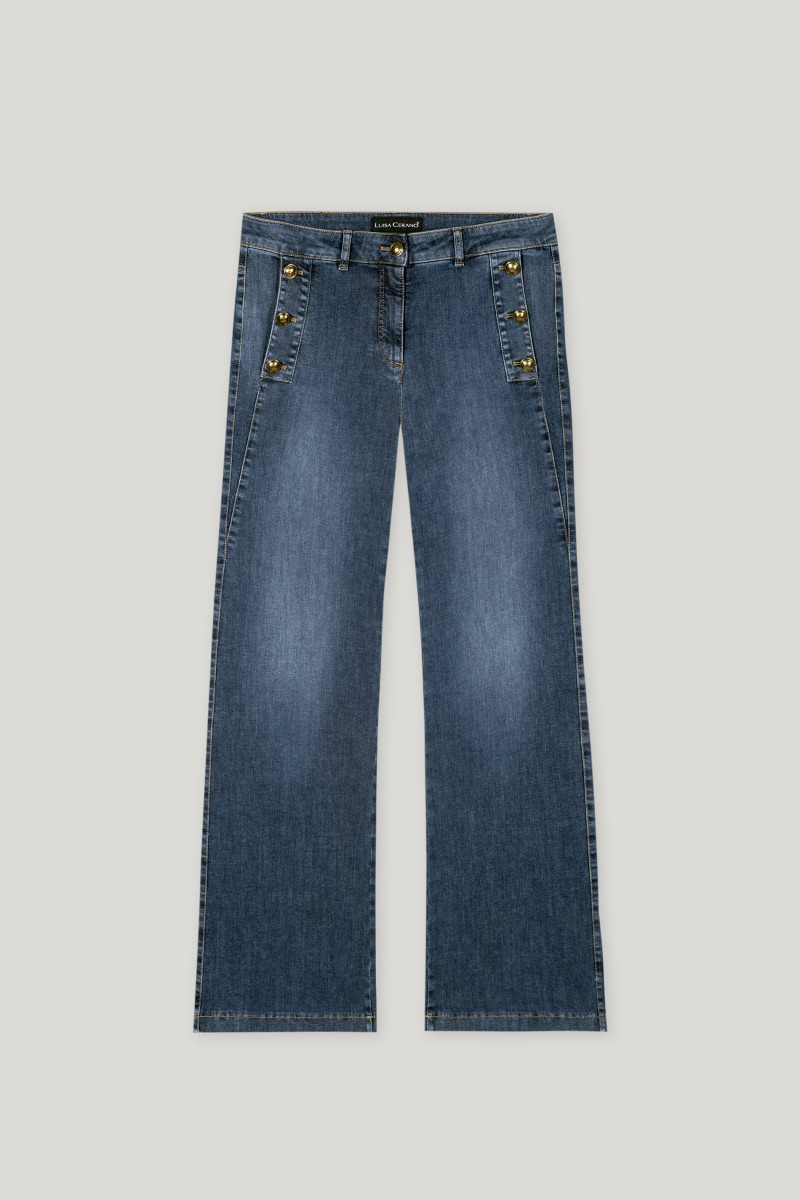 Damen Jeans Sailor-Blue-Denim