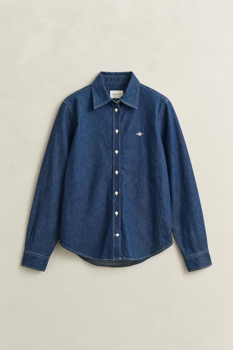 Jeansbluse