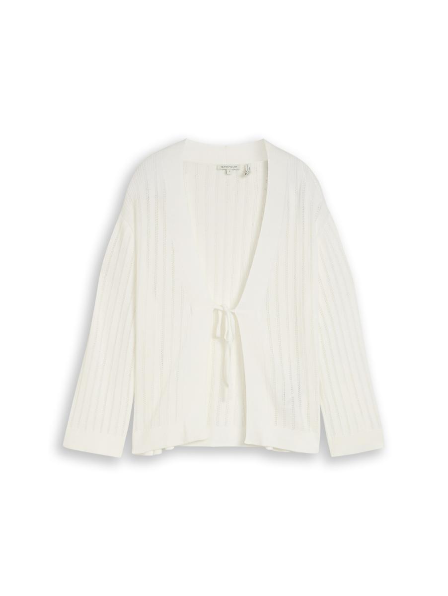 Damen Cardigan mit Schleifendetail