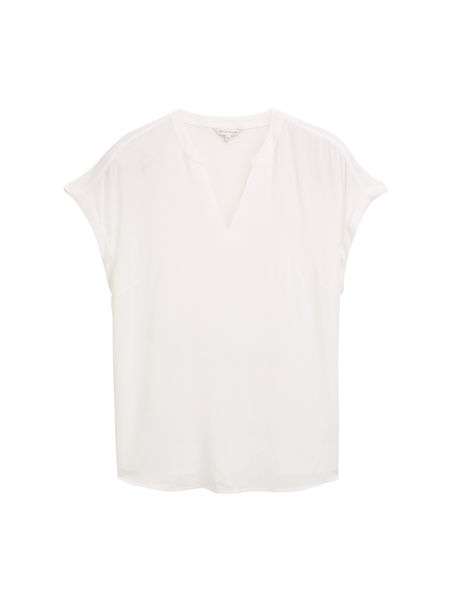 Curvy Loose Fit Bluse