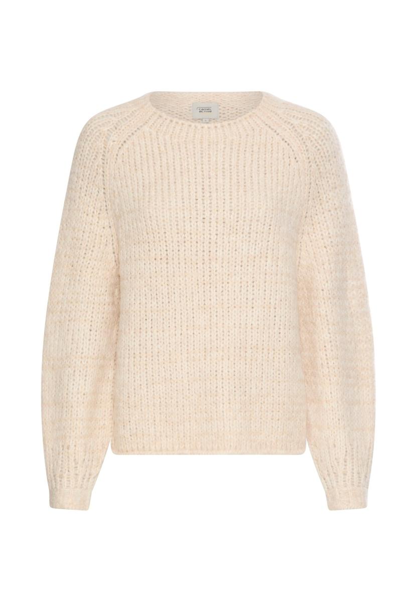 Damen Strickpullover mit weiten Ärmeln