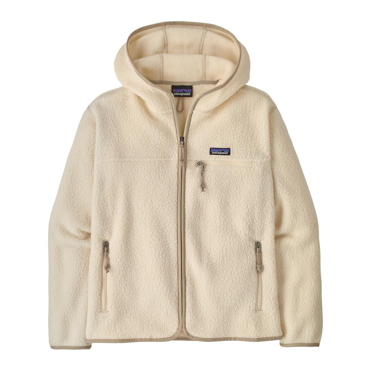 Damen Fleece-Hoodie Retro Pile