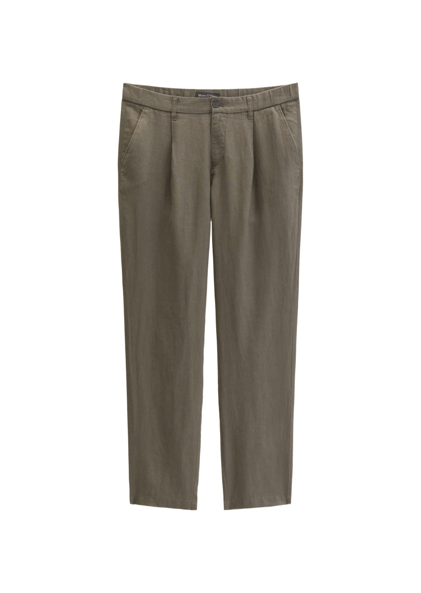 Herren Leinenhose Osby Jogger pleats
