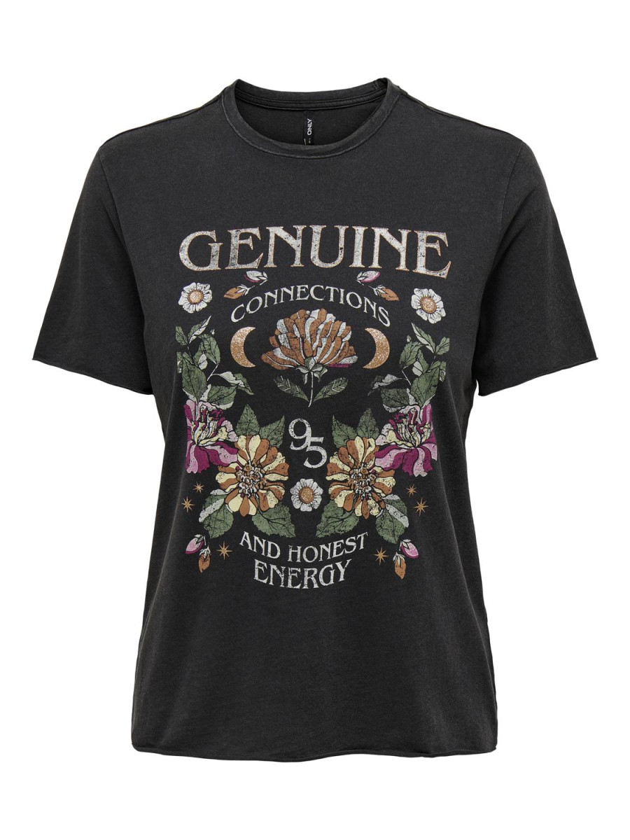 Damen  T-Shirt ONLLUCY LIFE