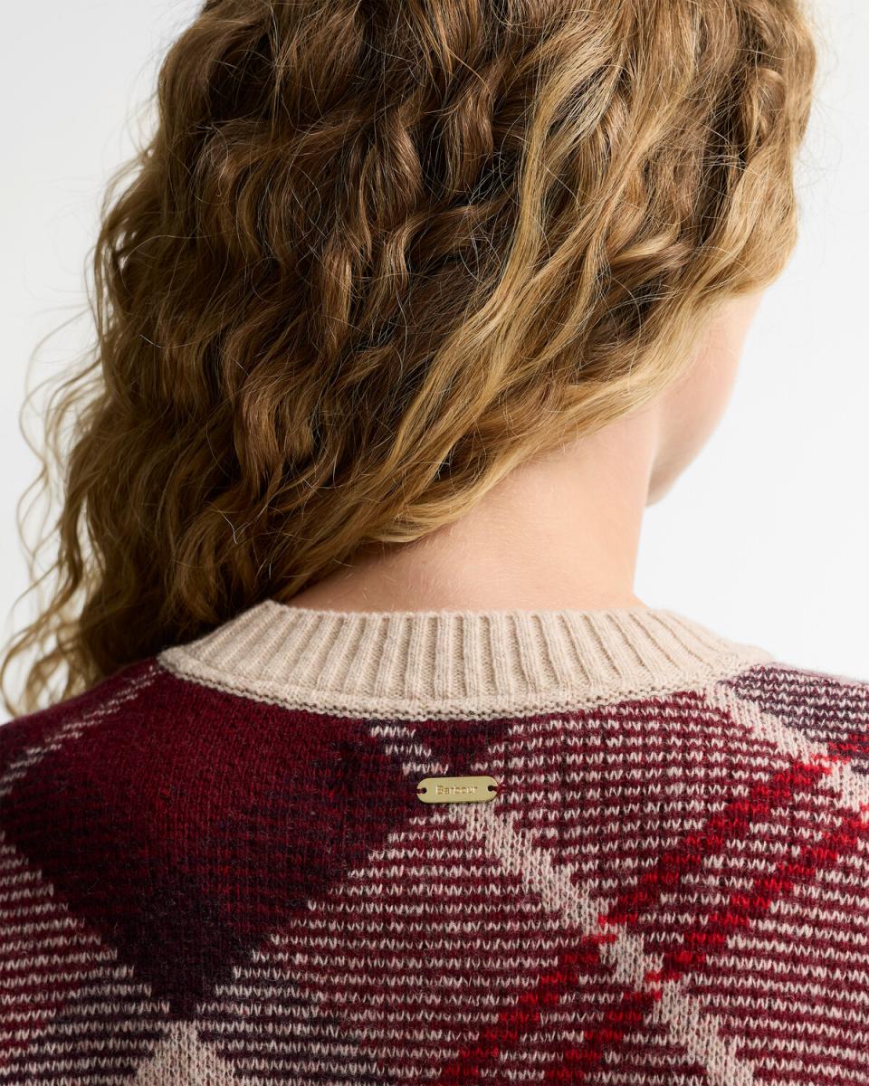 Damen Wollpullover Stevie Tartan