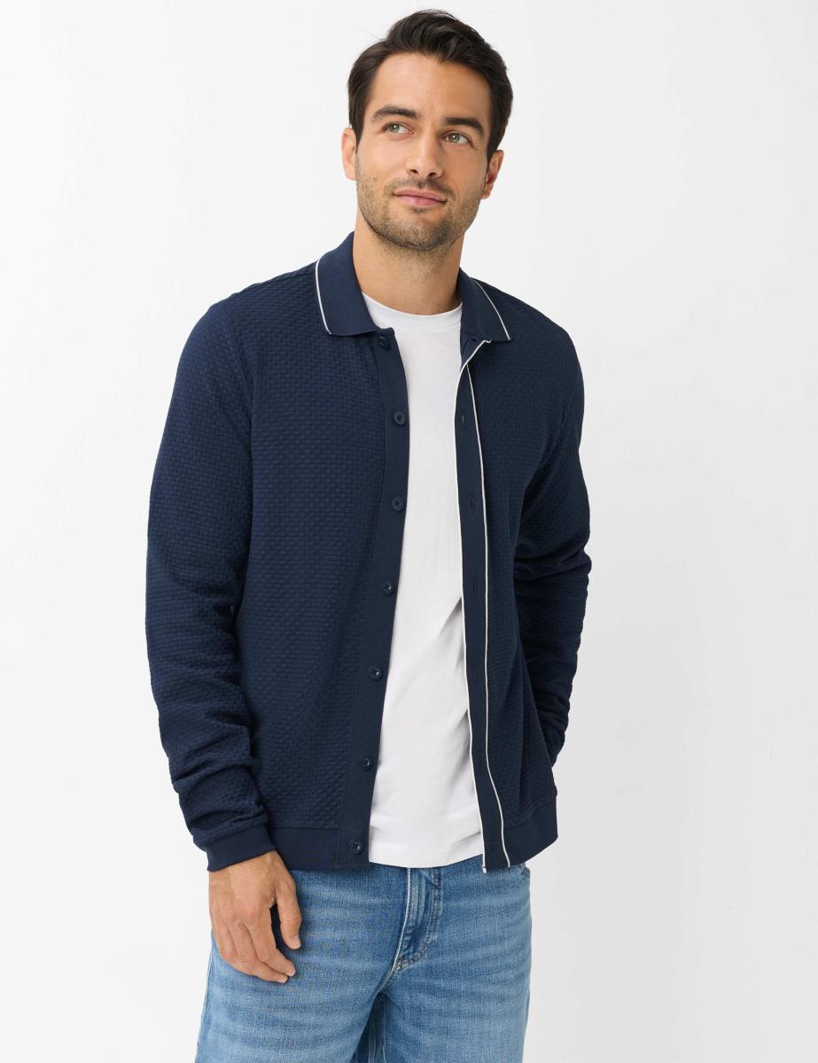 Herren Strickpolo Style Paris