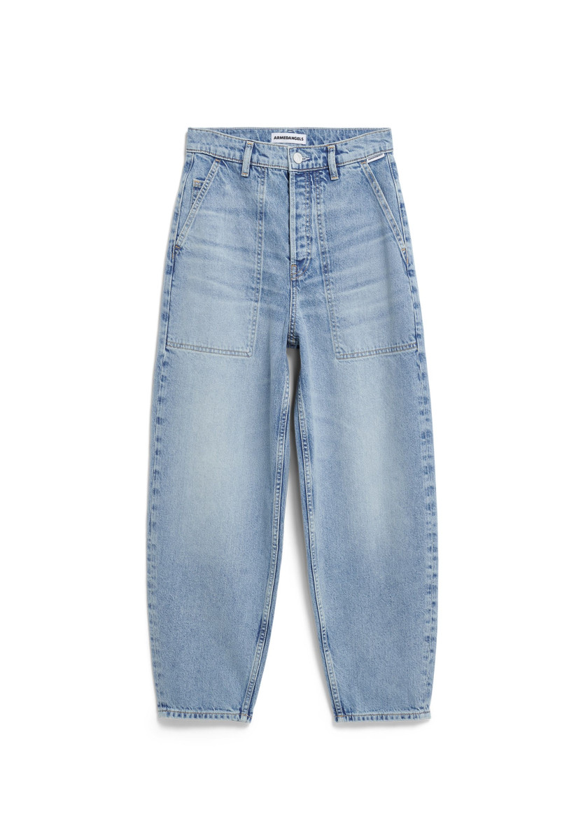 Damen Jeans Baarly High Worker Barrel
