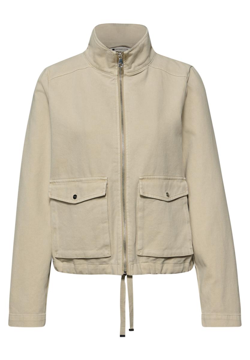 Damen Jacke Washed-Look