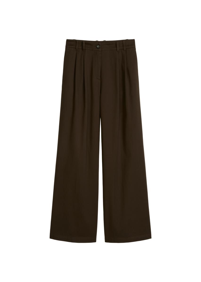 Damen Bundfaltenhose