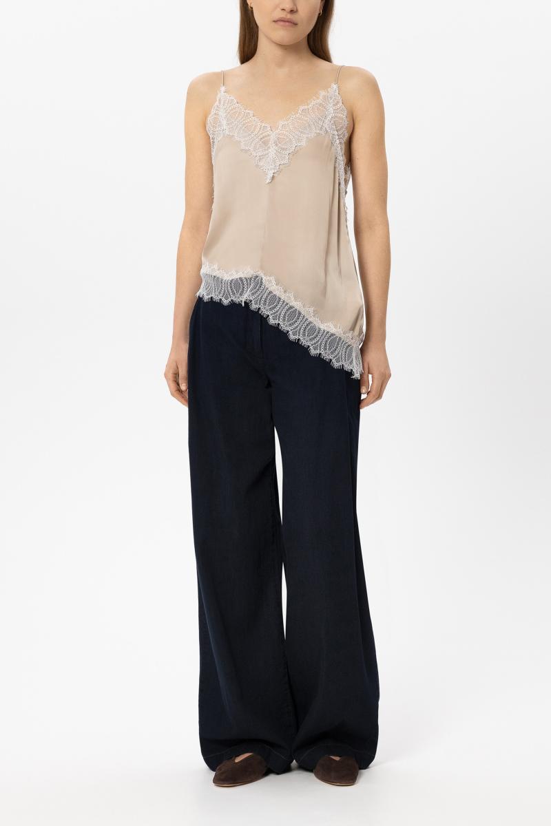 Damen Satin-Lingerie-Top
