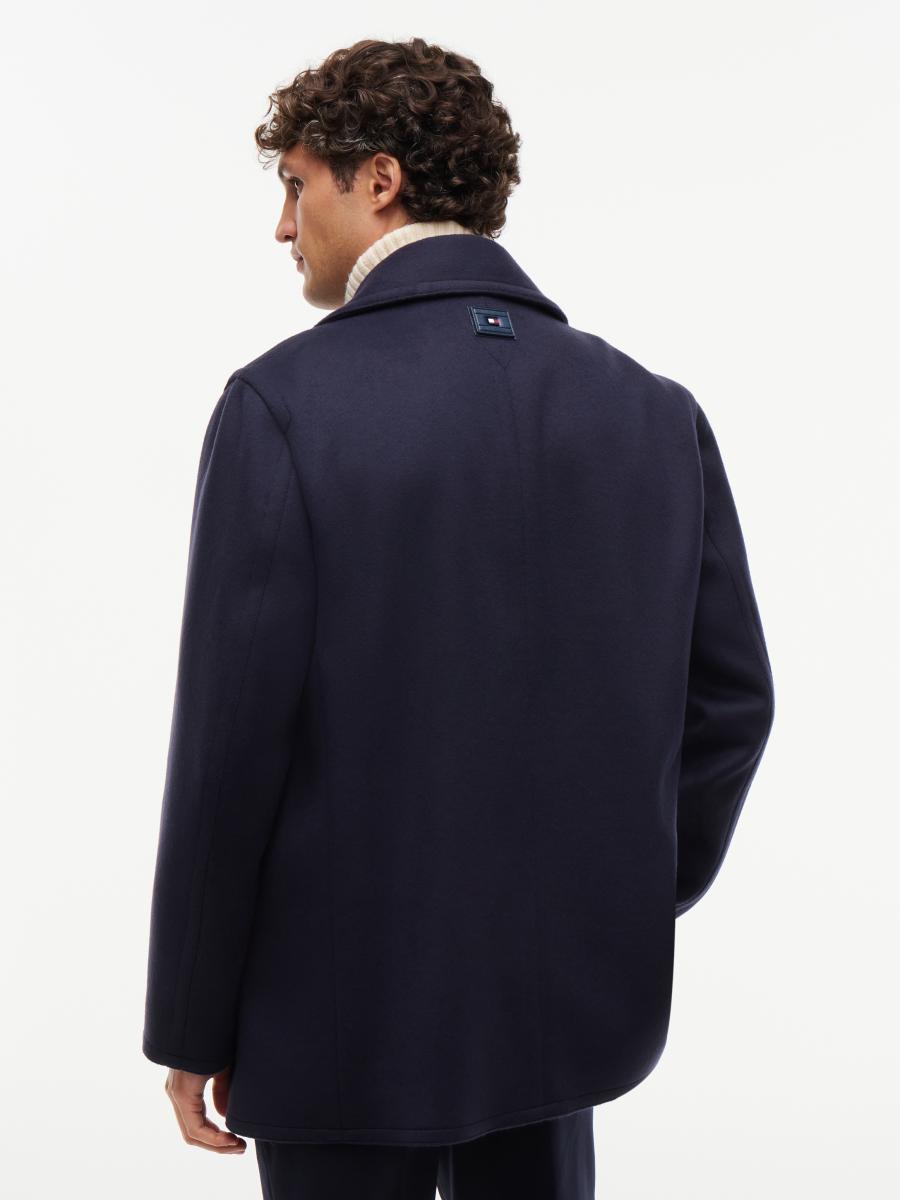 Herren Peacoat NY Wool