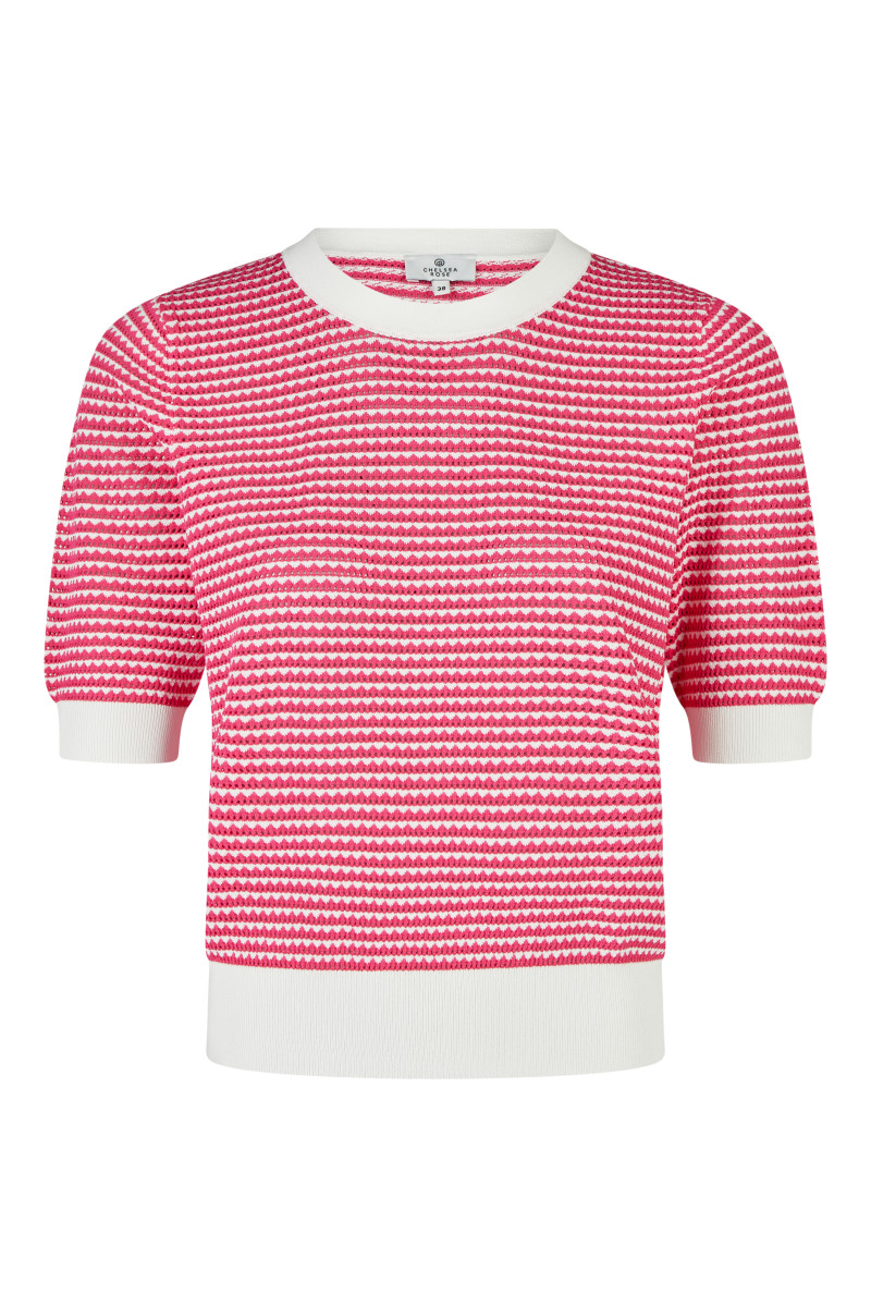 Damen Strickpullover Halbarm