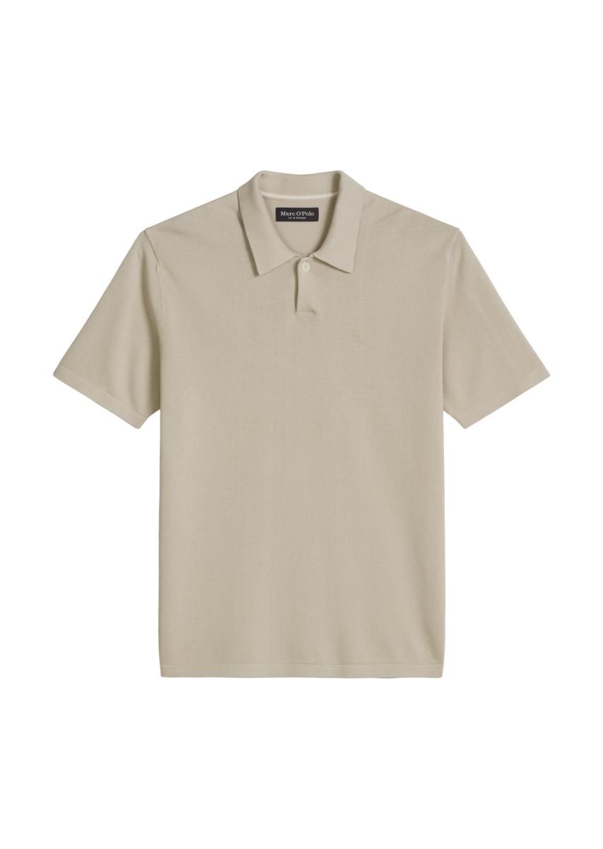 Herren Strick-Poloshirt