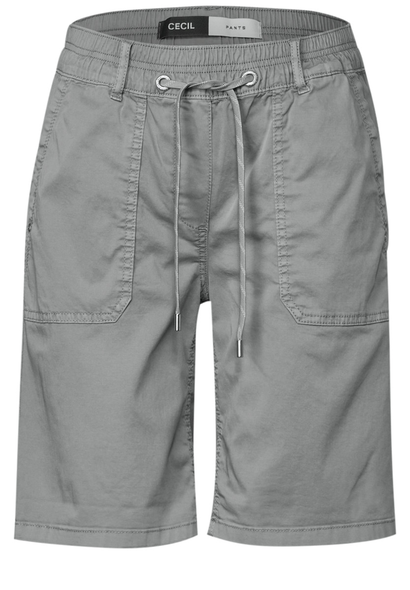 Damen Shorts Twill Washed-Look
