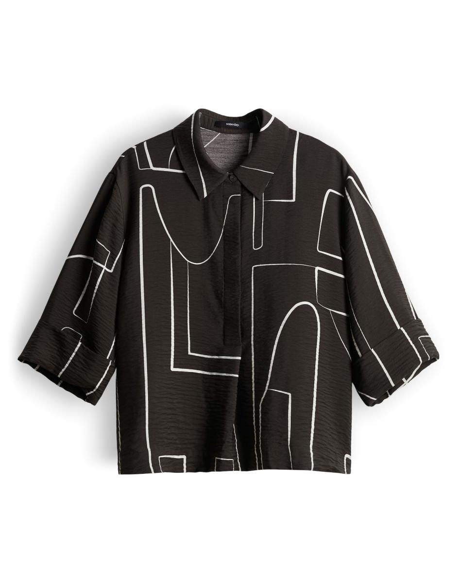 Printbluse Zesane