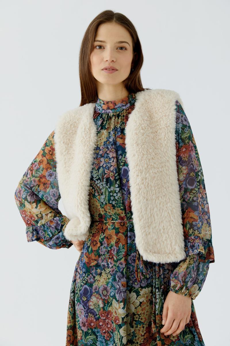 Damen Teddy-Weste