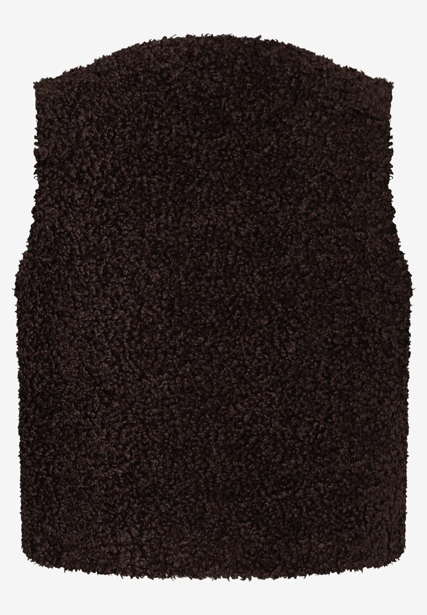 Damen Fake-Fur-Weste