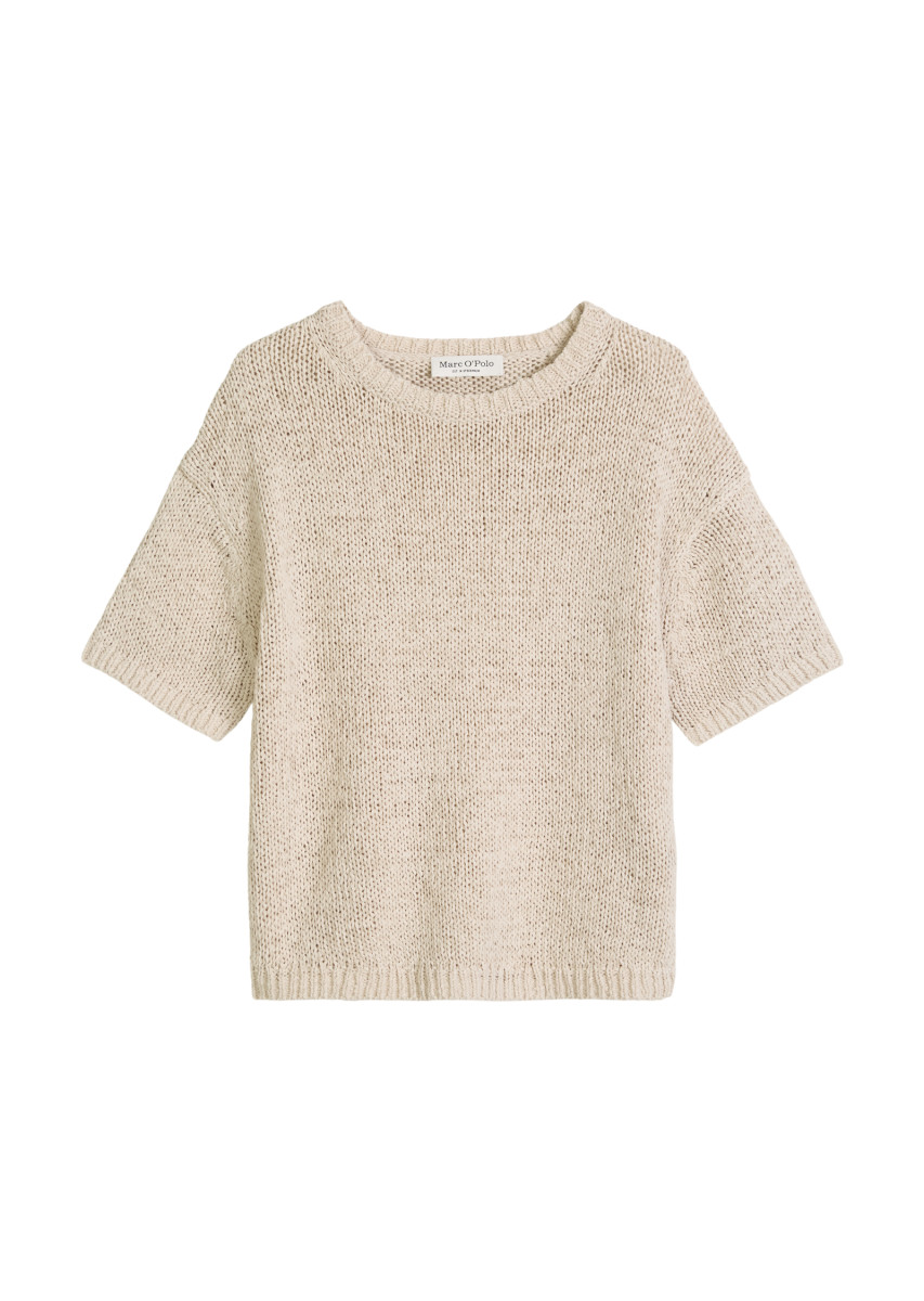 Damen Kurzarm-Pullover