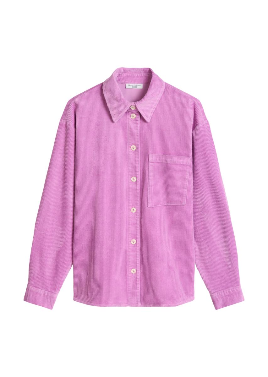 Cord-Bluse