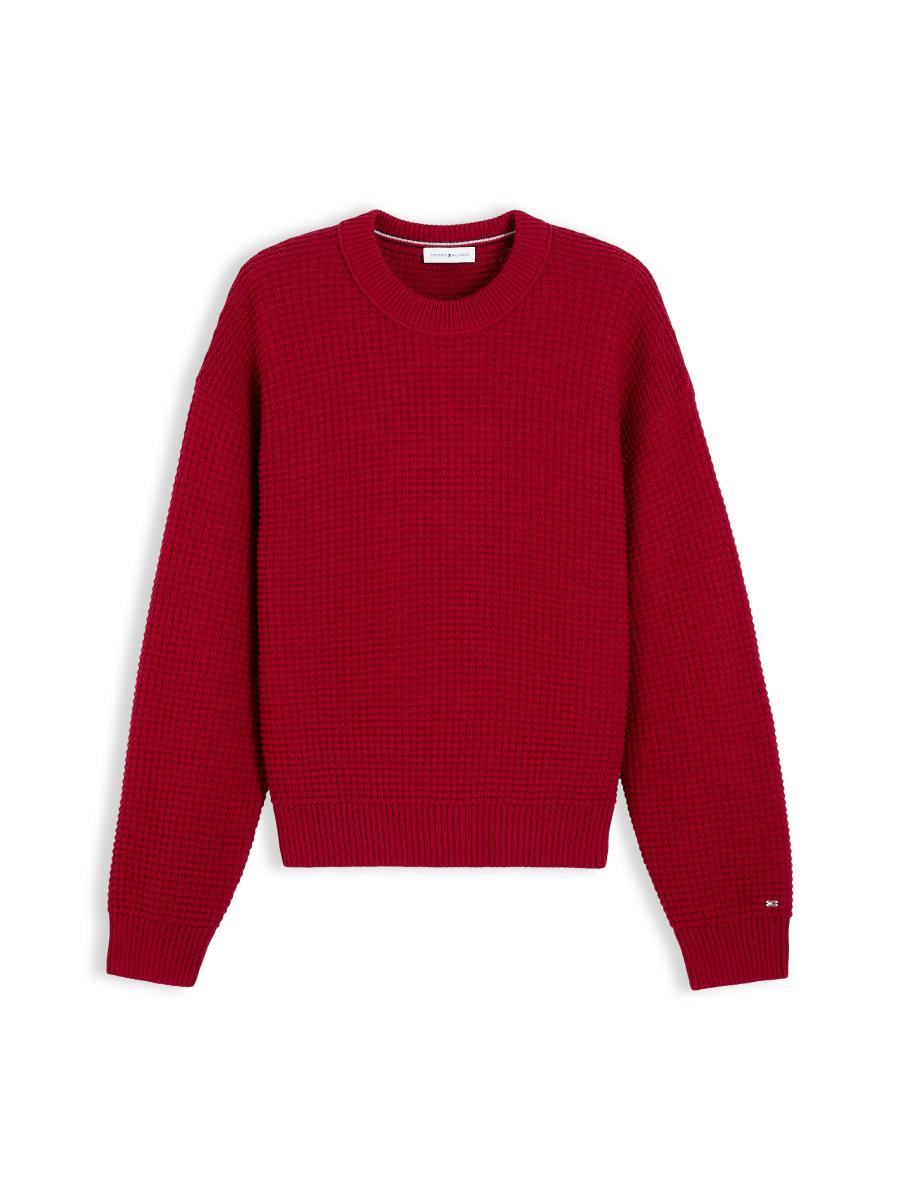 Damen Sweatshirt COTTON WAFFLE