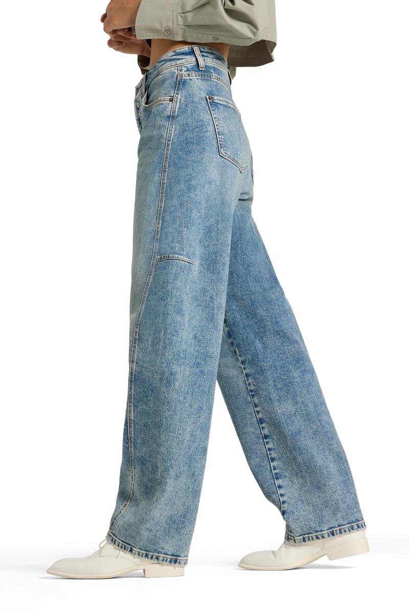 Damen Jeans Baggy Twisted